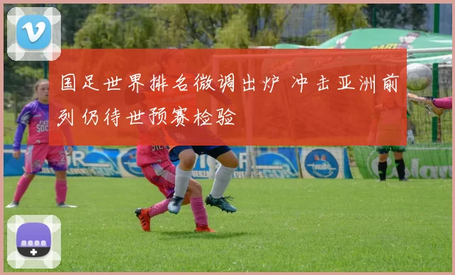国足世界排名微调出炉 冲击亚洲前列仍待世预赛检验